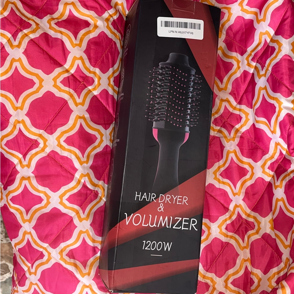 Hot Air Hair Dryer & Volumizer Brush Dryer Styler 1200W